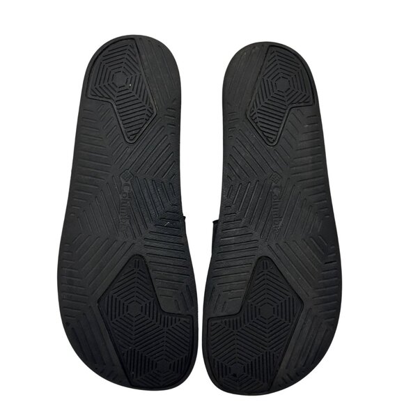 Columbia PFG Mens Slide Sandals Size 16 Black Slip-On Comfortable Durable - Picture 3 of 4